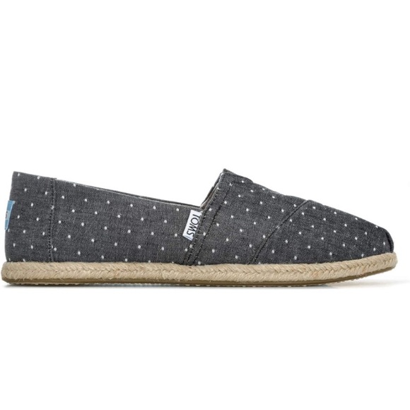 Toms Shoes - TOMS Dot Chambray Espadrilles